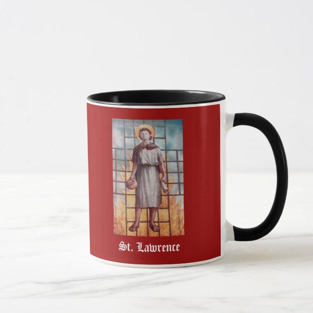 Heiliges Lawrence*, Gönner der Köche, Tasse (Rechts)