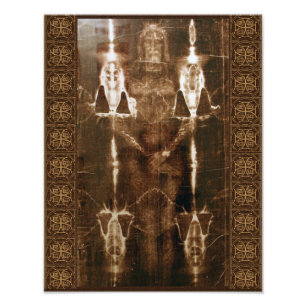 HEILIGES LEICHENTUCH VON TURIN FOTODRUCK
