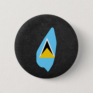 Heiliges Lucian Reise-Andenken Button