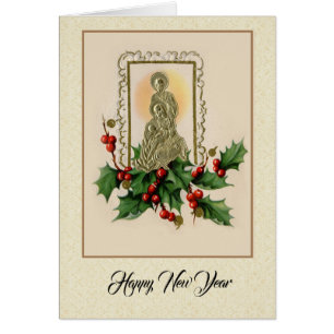 Heiliges neues Jahr Familien-Jesuss Mary Joseph