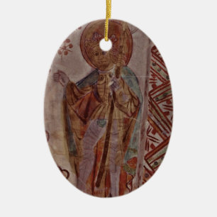 Heiliges Olaf von Norwegen Keramikornament