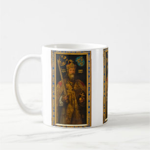 Heiliges Römisches Reich Karl der Große Kaffeetasse
