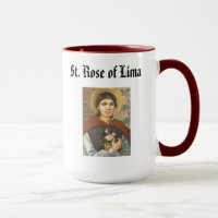 HEILIGES ROSE* Tassen-Santa Rosades aus Lima Lima