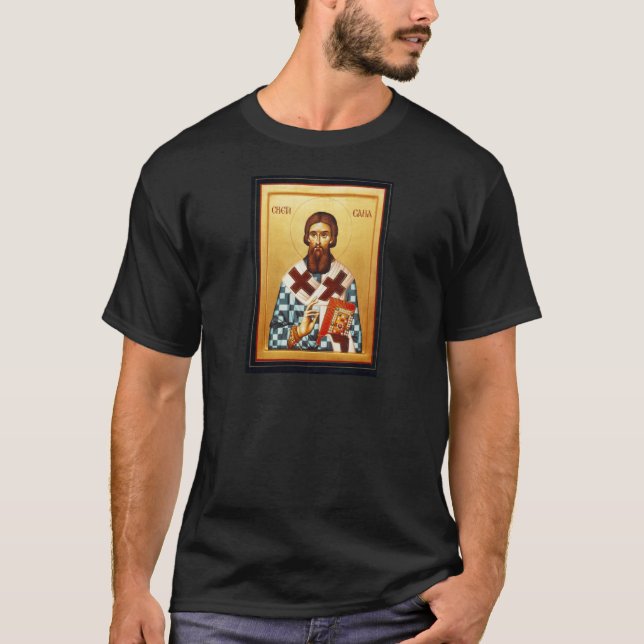 Heiliges Sava T-Shirt (Vorderseite)