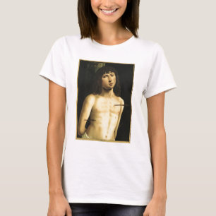 Heiliges Sebastian, c.1490s (Tempera auf Platte) T-Shirt