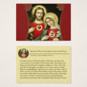 Heiliges tadelloses Gebet Herz-Jesuss Mary