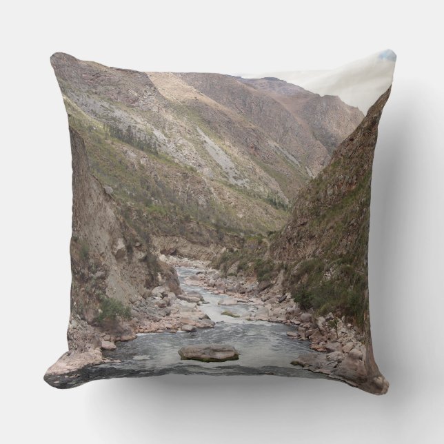 Heiliges Tal Urubamba Wurfskissen Kissen (Vorderseite)