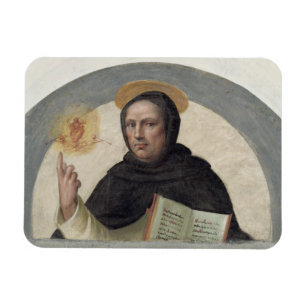 Heiliges Vincent Ferrer (Fresko) Magnet