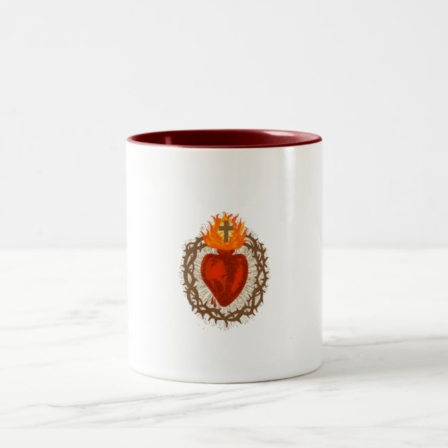 Heiligstes Herz Jesu Kaffeetasse (Mittel)