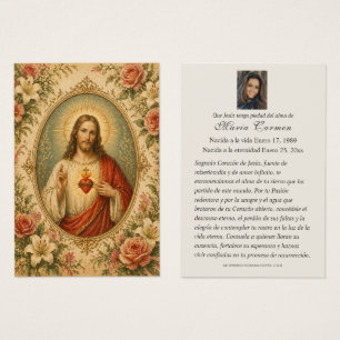 Heiligstes Herz Jesu spanisches Toten(gebet)
