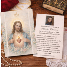 Heiligstes Herz Jesu spanisches Totenbettgebet