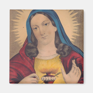 Heiligstes Herz Mariens Magnet