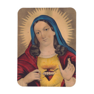 Heiligstes Herz Mariens Magnet