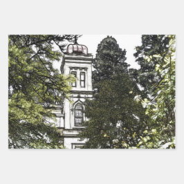 Heiligtum inmitten der Bäume Geschenkpapier Set