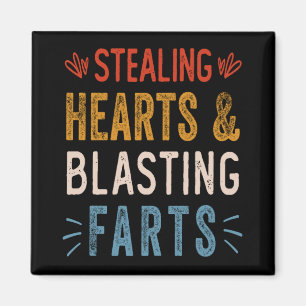 Heilkrämpfe und strahlende Furzen Funny Valentine Magnet
