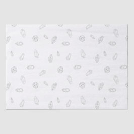 Heilkristalle Seidenpapier