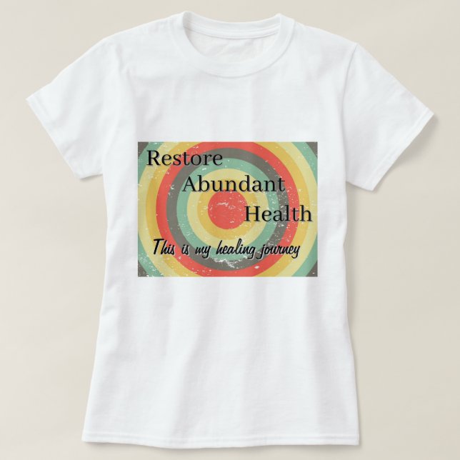 Heilreisen T - Shirt (Design vorne)