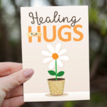 Heilschläuche werden mit Bandage und Blume Card gu