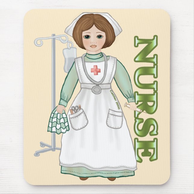 Heilschwester Mousepad (Vorne)