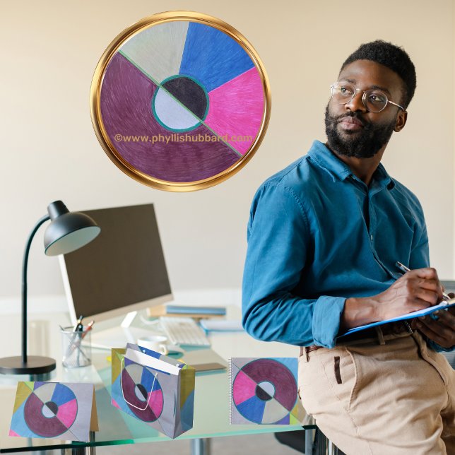 Heiltorus Dankeskarte (“Healing Torus” is now available. Browse/Shop/Purchase At: https://bit.ly/SmartArt4Wellness)