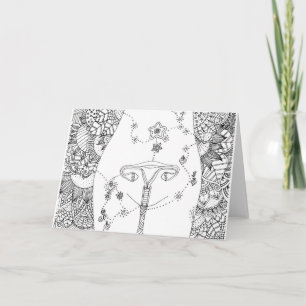 Heilung der Gebärmutter Karte