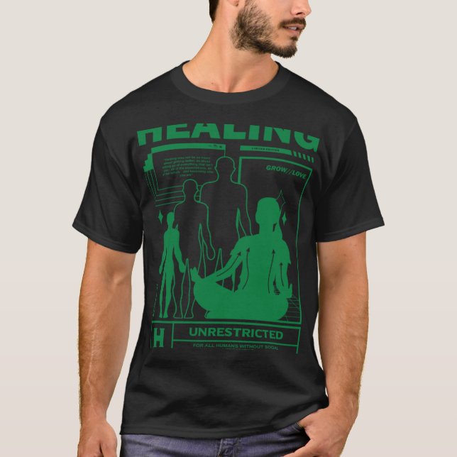 Heilung des Menschen T-Shirt (Vorderseite)