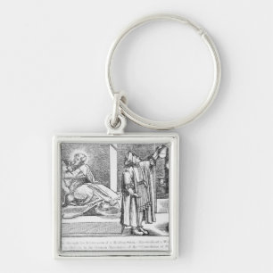 Heilung durch die Fürbitte eines Heilens Schlüsselanhänger