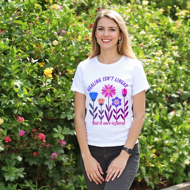 Heilung ist kein linearer T - Shirt (Von Creator hochgeladen)