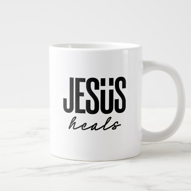 Heilung Jumbo-Tasse (Rechts)