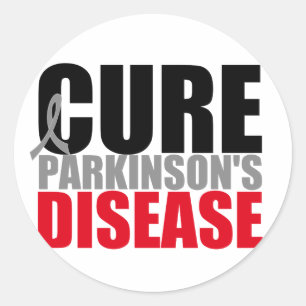 HEILUNG Parkinsons Krankheit Runder Aufkleber