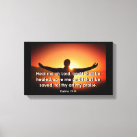 Heilung - Premium Wrapped Canvas (Glanz)