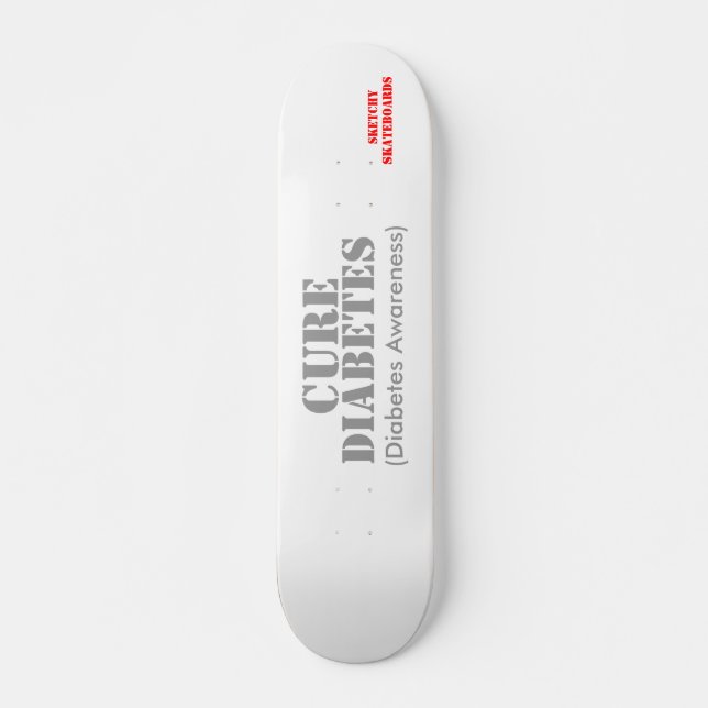 Heilungs-Diabetes Skateboard (Vorne)