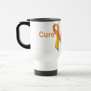 Heilungs-Leukämie-orange Band-Reise-Tasse Reisebecher