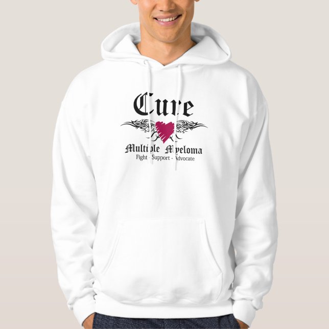 Heilungs-Myeloma-Tätowierungs-Flügel Hoodie (Vorderseite)