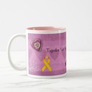 Heilungs-Tasse Zweifarbige Tasse