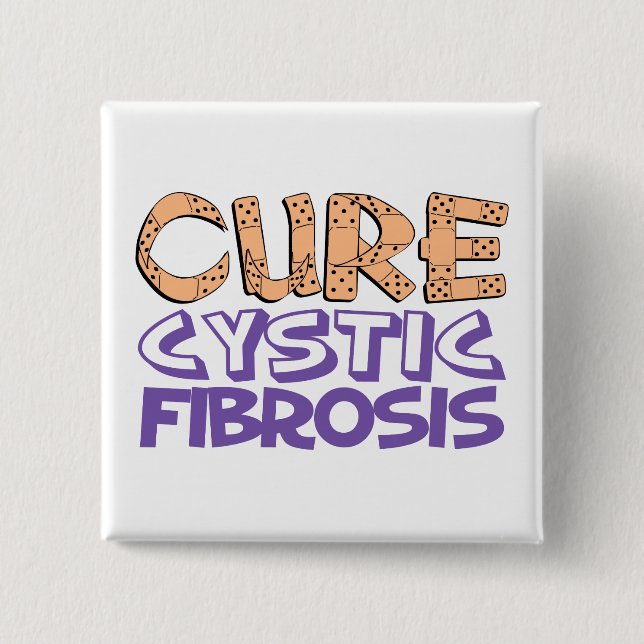 Heilungs-zystische Fibrose Button (Vorderseite)
