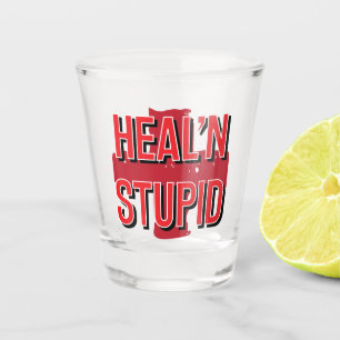 Heilungsstupus Schnapsglas