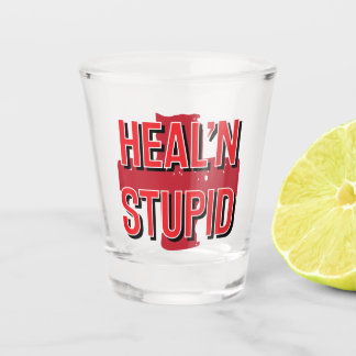 Heilungsstupus Schnapsglas