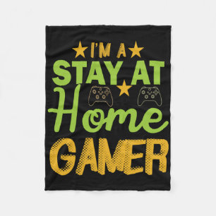 Heim-Gamer - Videospiel-Enthusiasten  Fleecedecke