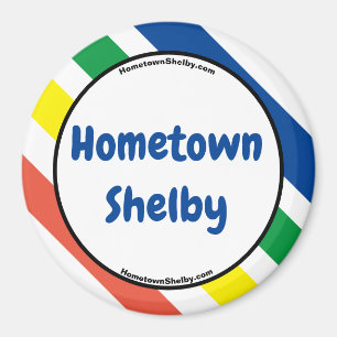 Heimat Shelby Fun Colors Kühlschrank Magnet