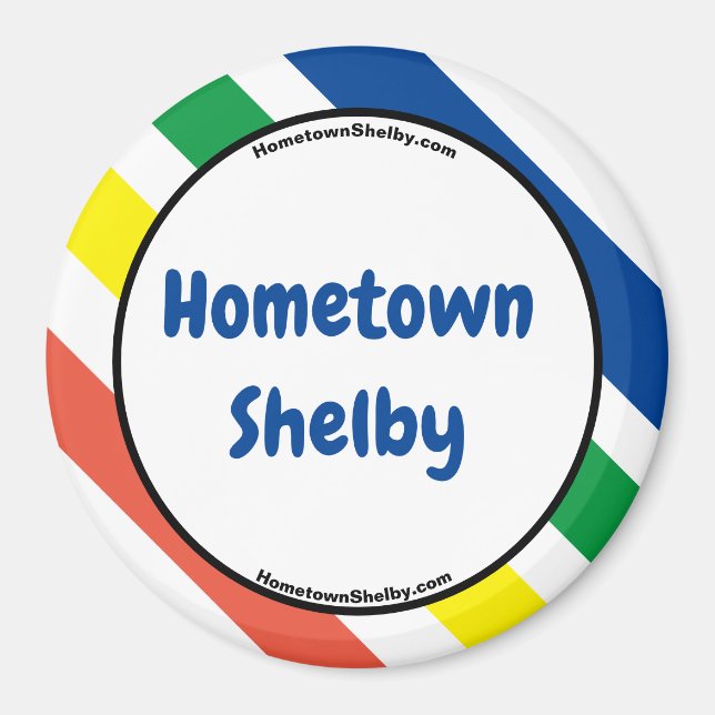 Heimat Shelby Fun Colors Magnet (Vorne)