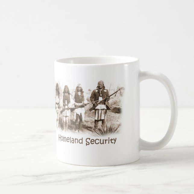 Heimat-Sicherheit Apache Kaffeetasse (Rechts)