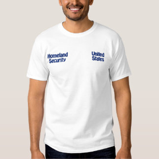 Heimat-Sicherheit Besticktes T-Shirt