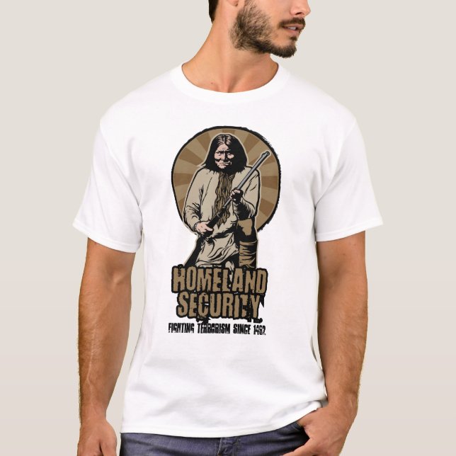Heimat-Sicherheits-kundengerechter T - Shirt (Vorderseite)