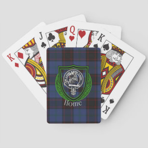 Heimatschotten Clan Tartan & Wappen Spielkarten