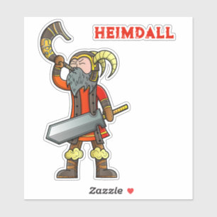 Heimdall Norse Mythology Aufkleber