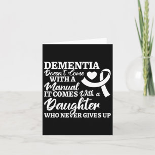 Heimerheimer Awareness Dementia Tochter Never Giv Karte