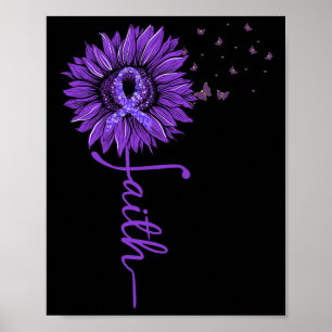 Heimerheimer Faith Sonnenblume Lila Heimerheimer Poster