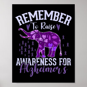 Heimerheimer-Hirnverletzung Design Lila Heimerheim Poster