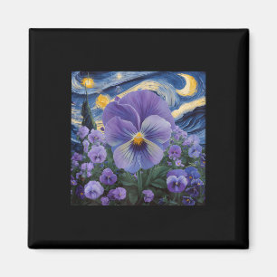 Heimerheimer Lila Blütenpansy Demenz Heimerhe Magnet